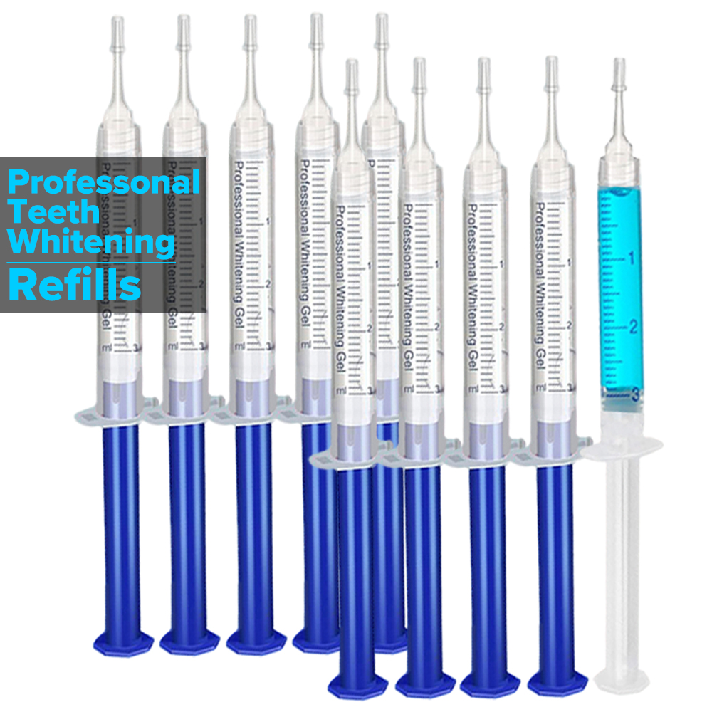 Teeth Whitening With Trays - Tanden Whitening Gel Refill Spuit Tand