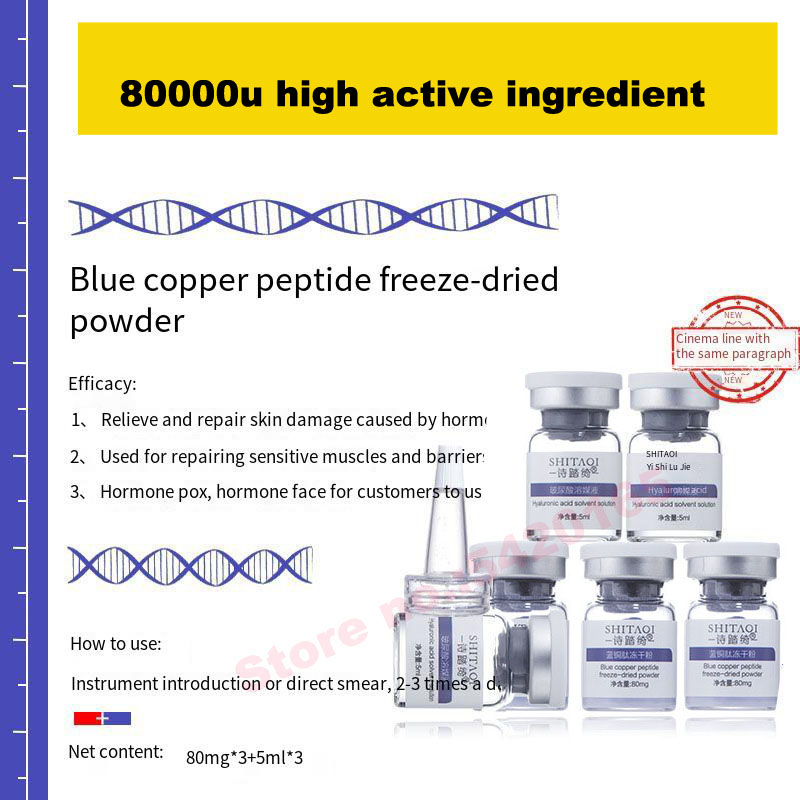 Hoogzuiver blauw koperpeptide  - Whitening Powder Activated recensie en prijs