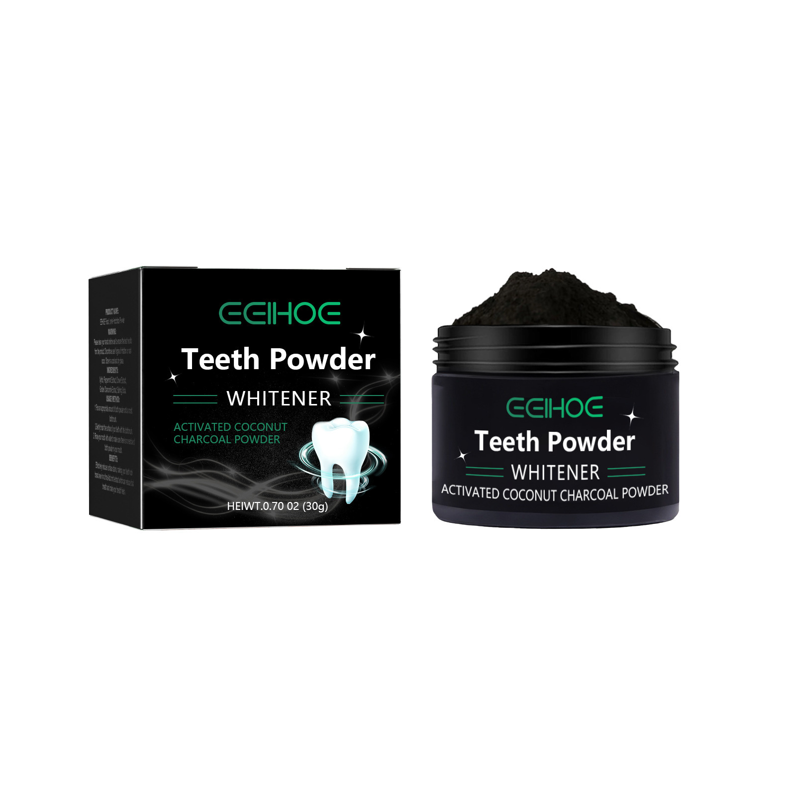 EELHOE Houtskool Poeder voor T - Whitening Powder Activated recensie en prijs