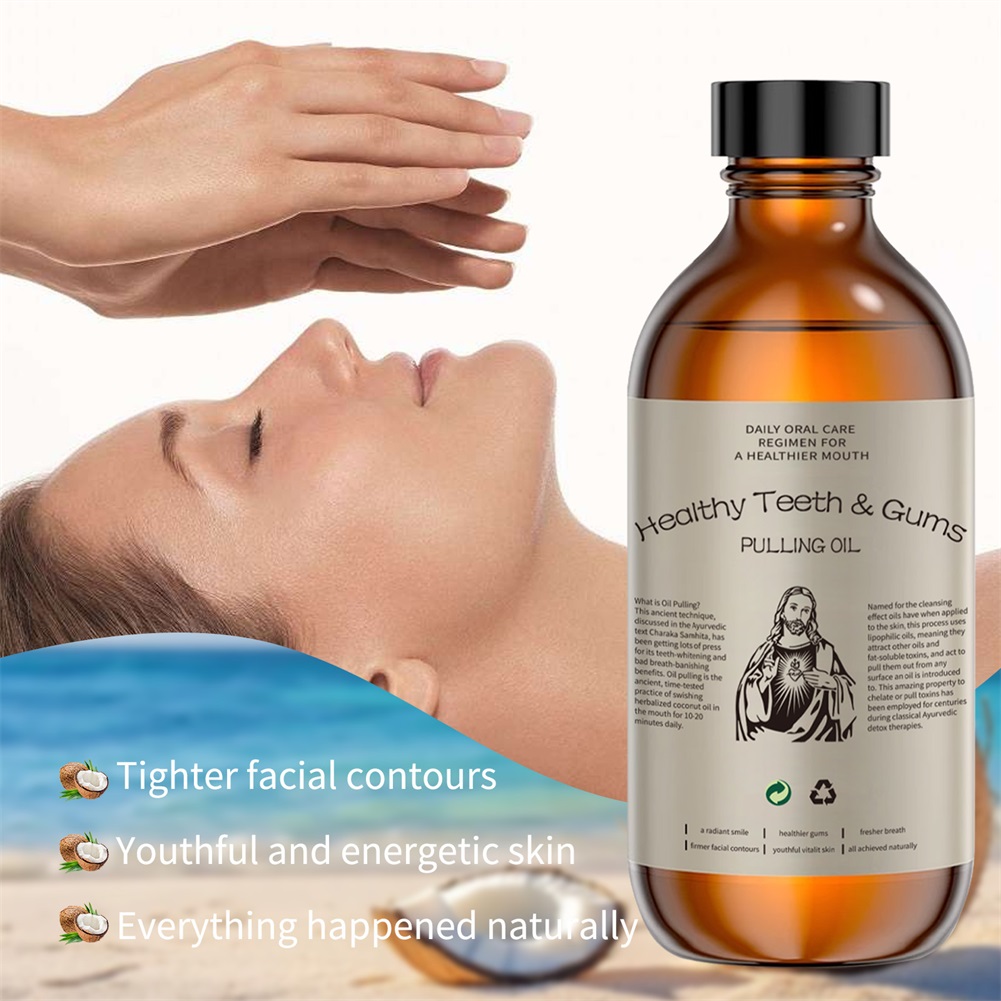 Kokosnotenolie Mondwater Maakt - Teeth Whitening With Coconut Oil recensie en prijs